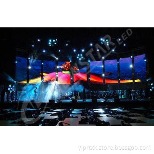 HD P3.91mm Die-Casting LED Display Full Color With No Mosai